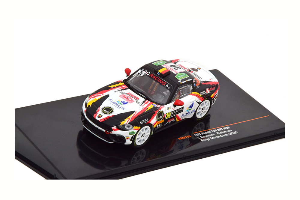 FIAT ABARTH 124 RGT #39 CAPRASSE/HERMAN RALLY MONTE CARLO 2020