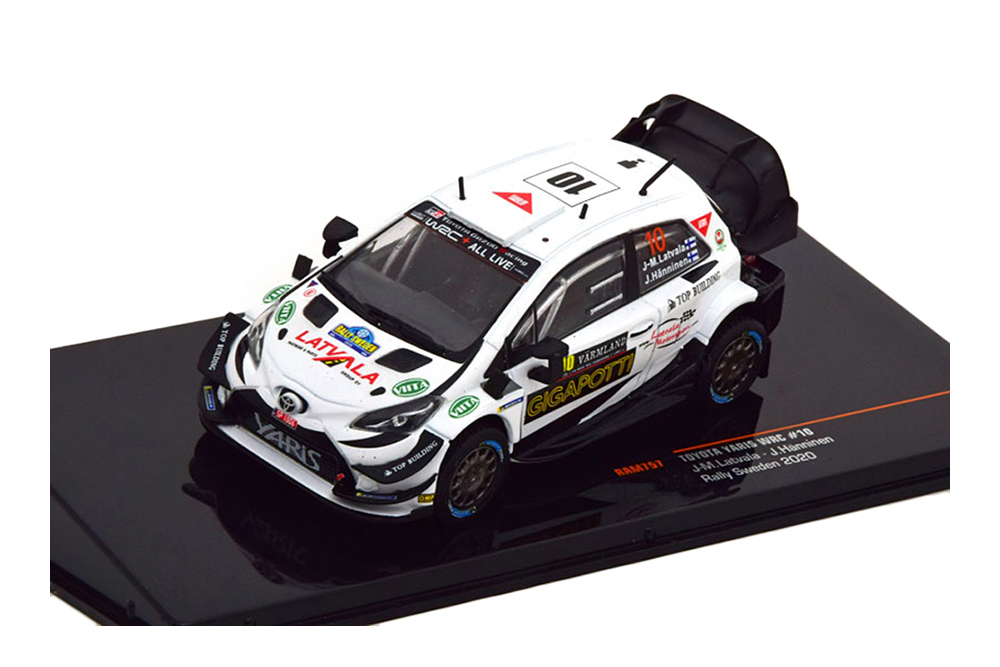 TOYOTA YARIS WRC NO 10 RALLY SWEDEN 2020