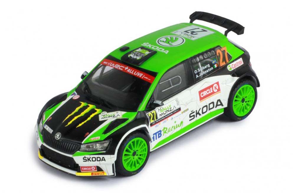 SKODA FABIA R5 EVO #27 O.SOLBERG / A.JOHNSTON ACI RALLY MONZA 2020