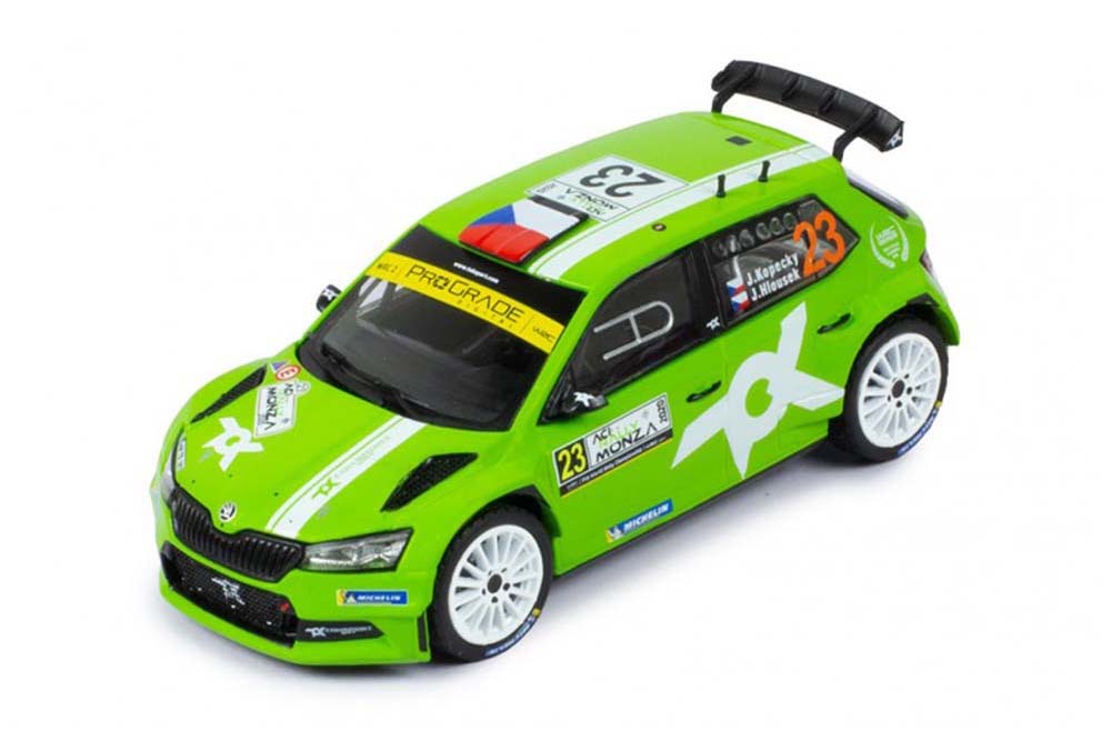 SKODA FABIA R5 EVO #23 TOKSPORT WRT KOPECKY/HLOUSEK 13 МЕСТО RALLY MONZA 2020