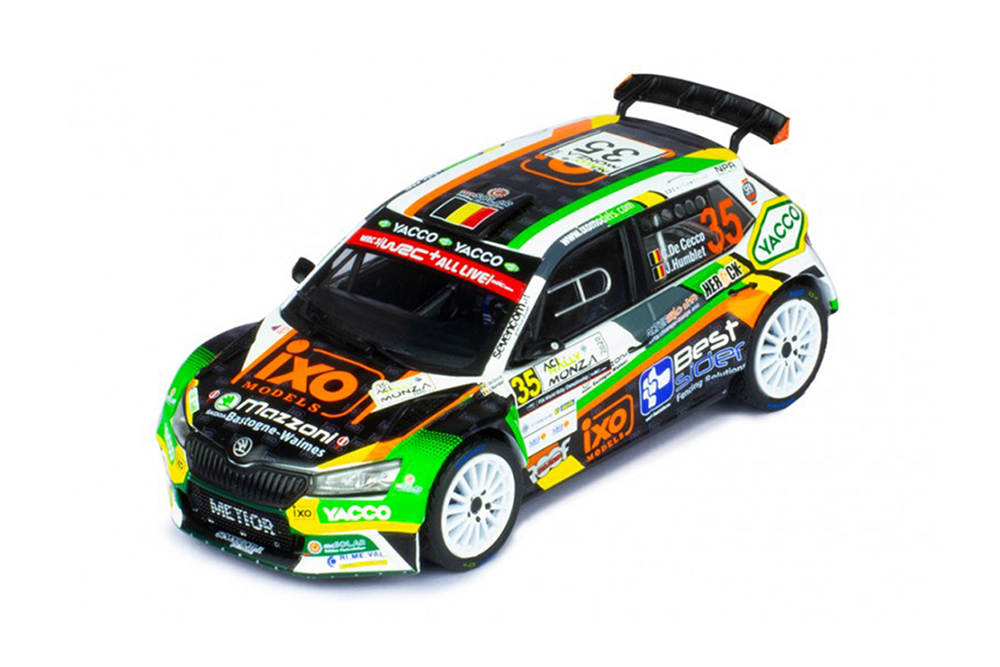 SKODA FABIA R5 EVO #35 DE CECCO/HUMBLET RALLY MONZA 2020