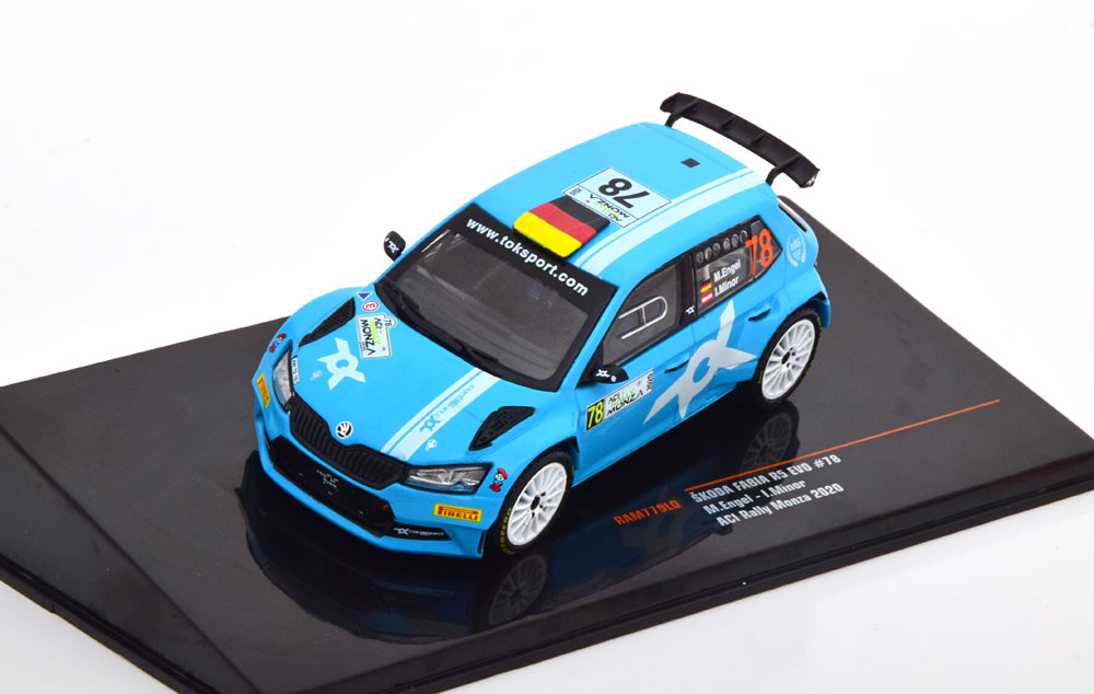 SKODA FABIA R5 EVO NO 78 ACI RALLY MONZA 2020
