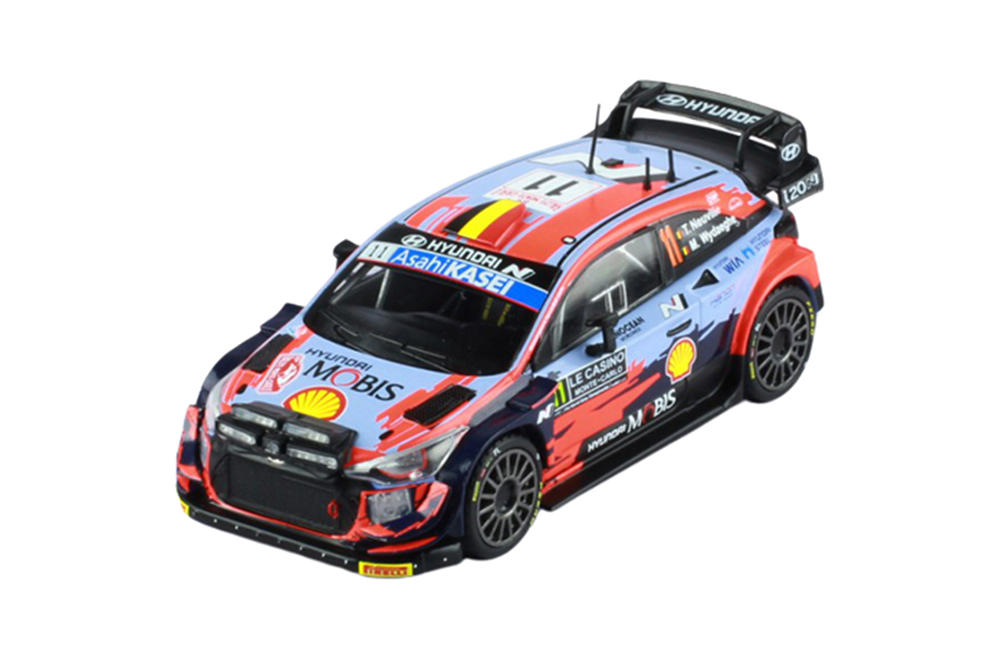 HYUNDAI I20 COUPE WRC #11 NEUVILLE/WYDAEGHE 3 МЕСТО RALLY MONTE CARLO 2021