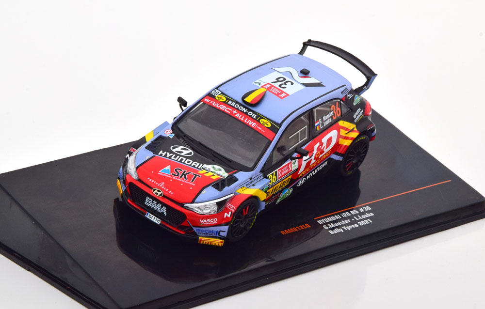 HYUNDAI I20 R5 NO 36 RALLY YPRES 2021