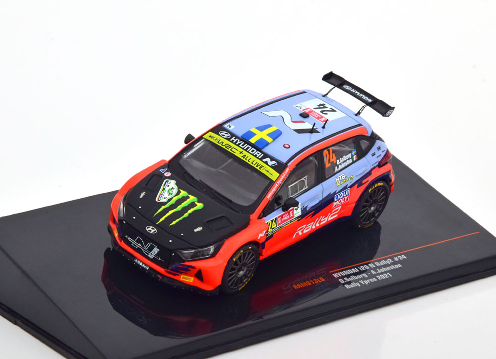 HYUNDAI I20 N NO 24 RALLY WM YPRES 2021