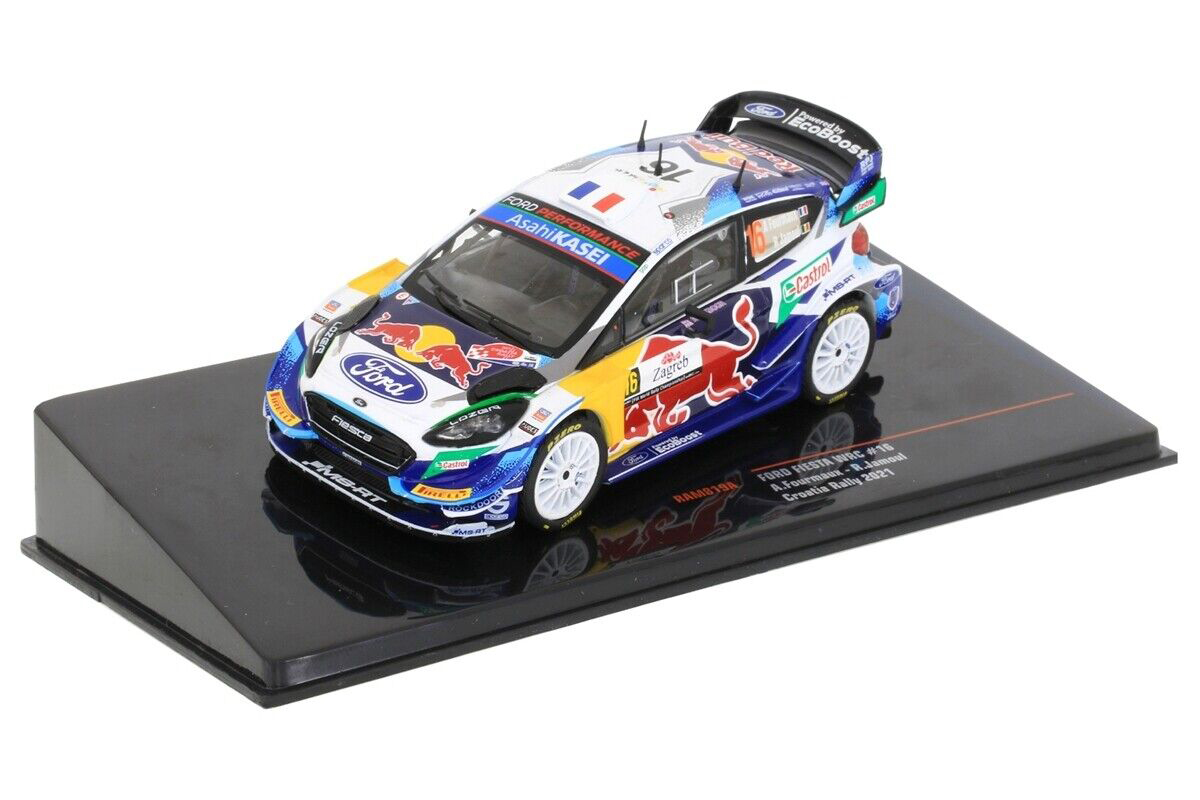FORD FIESTA WRC #16 "RED BULL M-SPORT FORD WRT" FOURMAUX/JAMOUL 5 МЕСТО RALLY CROATIA 2021