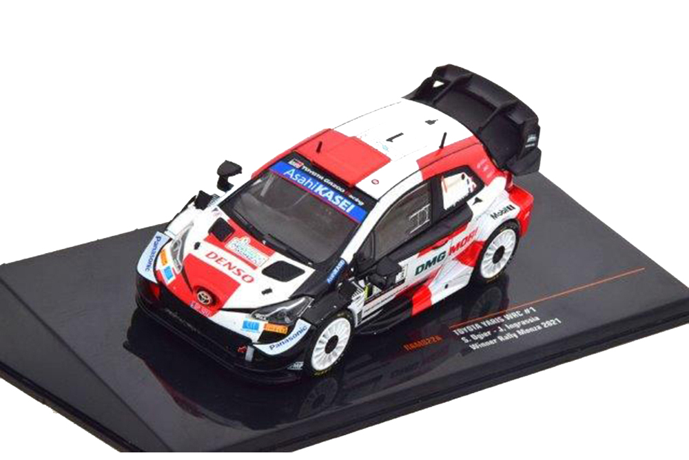 TOYOTA YARIS WRC #1 TOYOTA GAZOO RACING WRT OGIER/INGRASSIA ПОБЕДИТЕЛЬ RALLY MONZA ЧЕМПИОН МИРА 2021