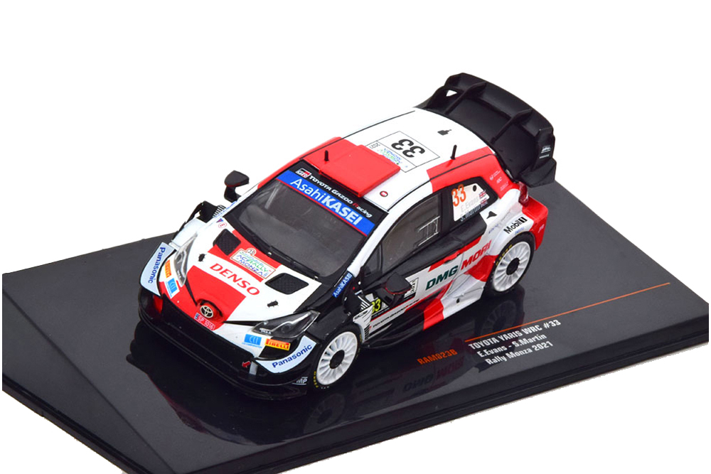 TOYOTA YARIS WRC #33 TOYOTA GAZOO RACING WRT EVANS/MARTIN 2 МЕСТО RALLY MONZA 2021