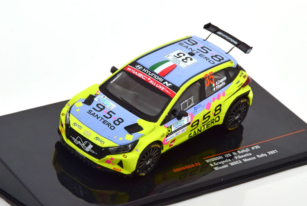 HYUNDAI I20 N WINNER WRC3 RALLY MONZA 2021