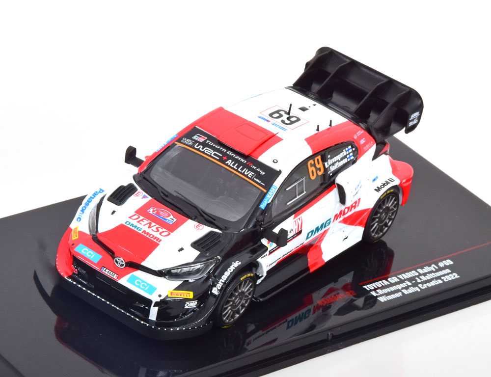 TOYOTA GR YARIS RALLY1 WINNER RALLY CROATIA WORLD CHAMPION 2022