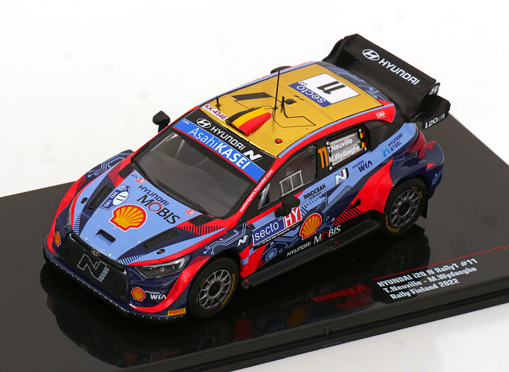 HYUNDAI I20 N RALLY 1 RALLY FINNLAND 2022 NEUVILLE / WYDAEGHE / ХЕНДЭ I20 РАЛЛИ 1 ФИННЛАНД НЕУВИЛЛЕ ВЙДАЕГХЕ
