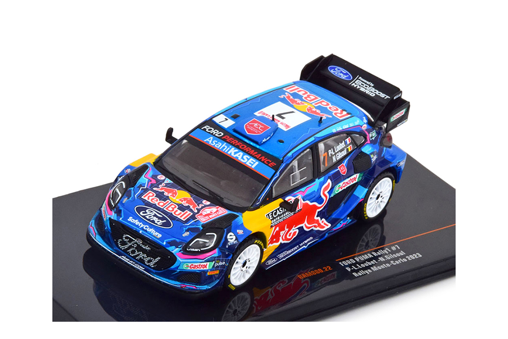 FORD PUMA RALLY1 #7 "M-SPORT FORD WRT" LOUBET/GILSOUL RALLY MONTE CARLO 2023