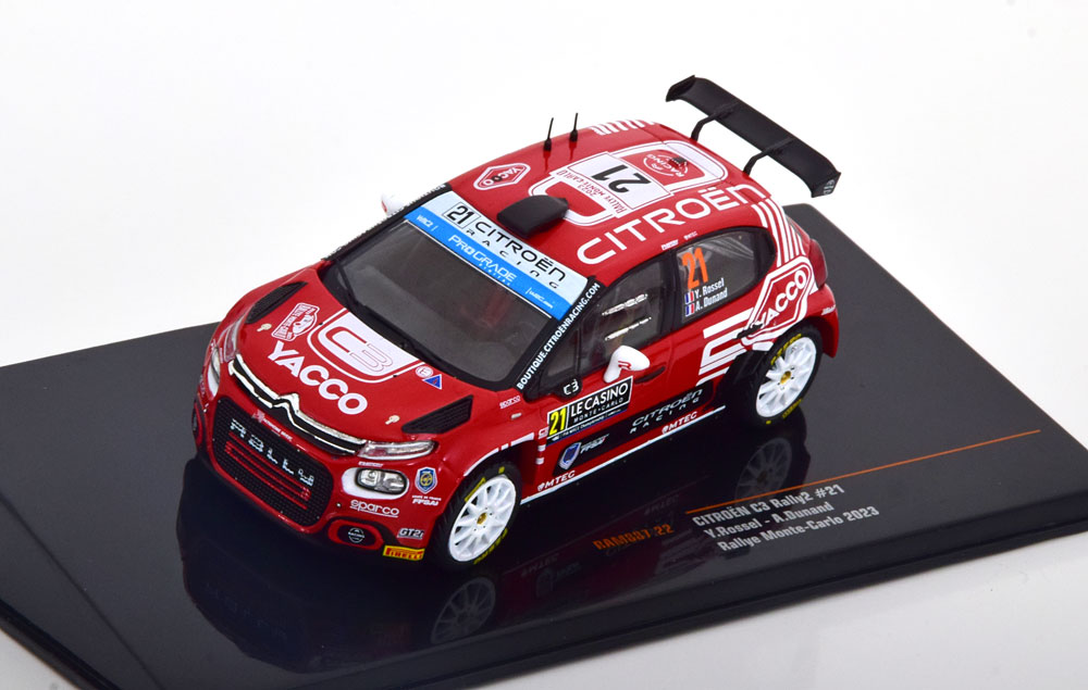 CITROEN C3 RALLY 2 NO 21 RALLY MONTE CARLO 2023