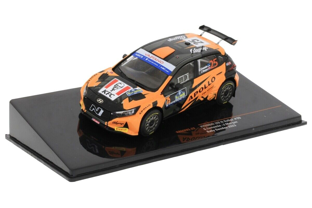 HYUNDAI I20 N RALLY2 #25 LINNAMAE/MORGAN 12 МЕСТО RALLY SWEDEN 2023