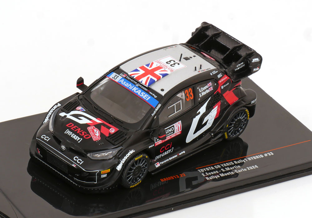 TOYOTA GR YARIS RALLY1 NO 33 RALLY MONTE CARLO 2024
