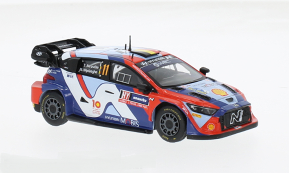 HYUNDAI I20 N RALLY1 №11 RALLYE SCHWEDEN T.NEUVILLE, M.WYDAEGHE 2024