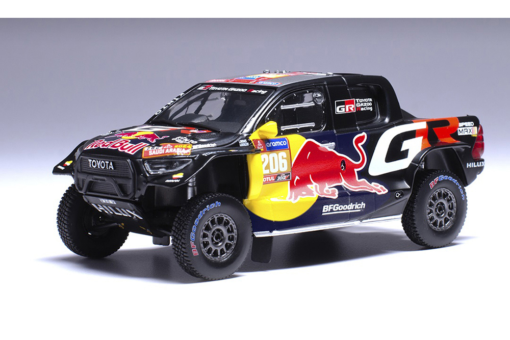 TOYOTA GR DKR HILUX EVO T1U #206 "TOYOTA GAZOO RACING RED BULL" MORAES/MONLEON 9 МЕСТО RALLY DAKAR 2024