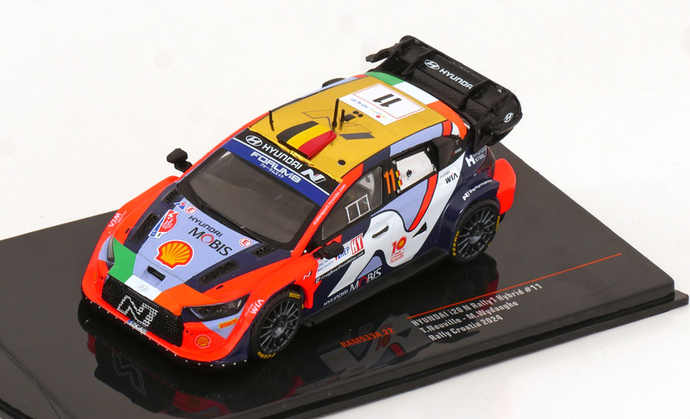 HYUNDAI I20 RALLY1 HYBRID NO 11 RALLY CROATIA 2024