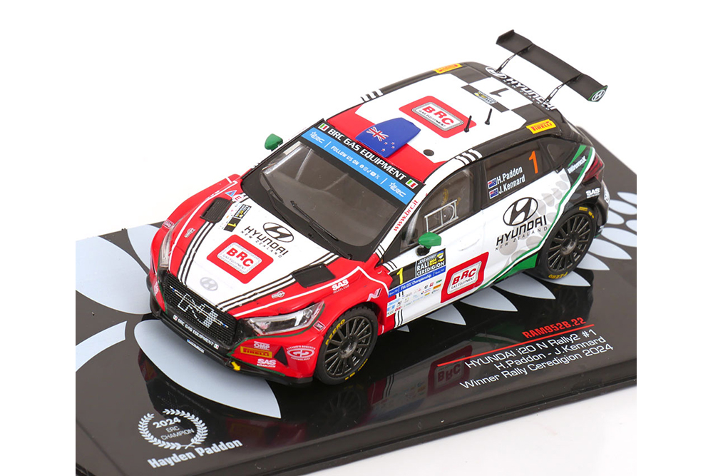 HYUNDAI I20 N RALLY2 WINNER RALLY CEREDIGION 2024