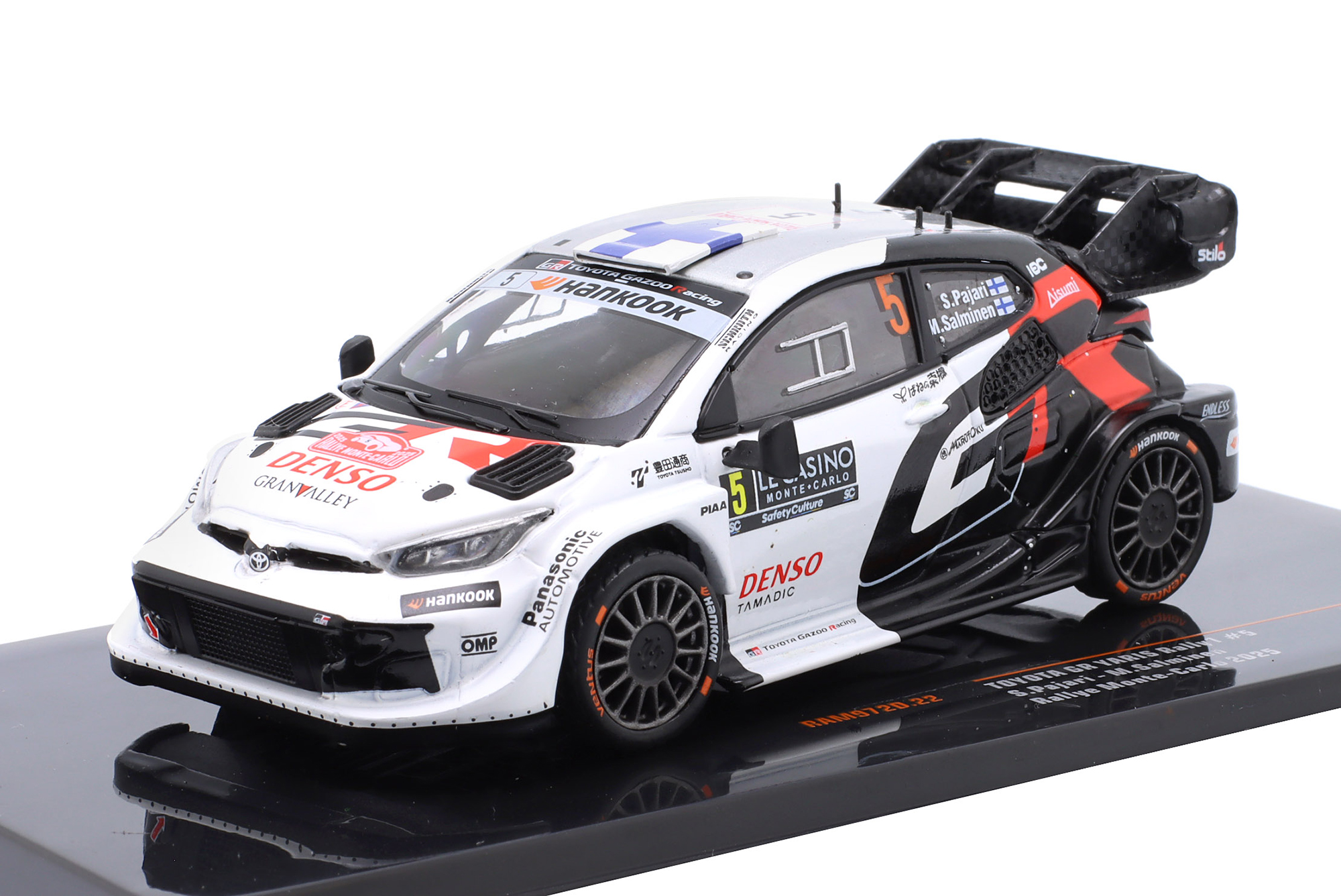 TOYOTA GR YARIS RALLY1 #5 RALLYE MONTE CARLO 2025 PAJARI, SALMINEN / ТОЙОТА ГР ЯРИС RALLY1 РАЛЛИ МОНТЕ-КАРЛО ПАДЖАРИ САЛМИНЕН
