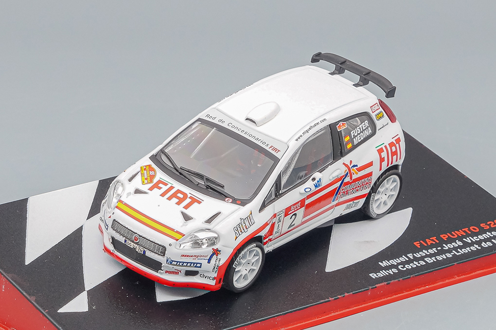 FIAT PUNTO S2000, MIQUEL FUSTER - JOSE VICENTE MEDINA, RALLYE COSTA BRAVA - LLORET DE MAR, 2007