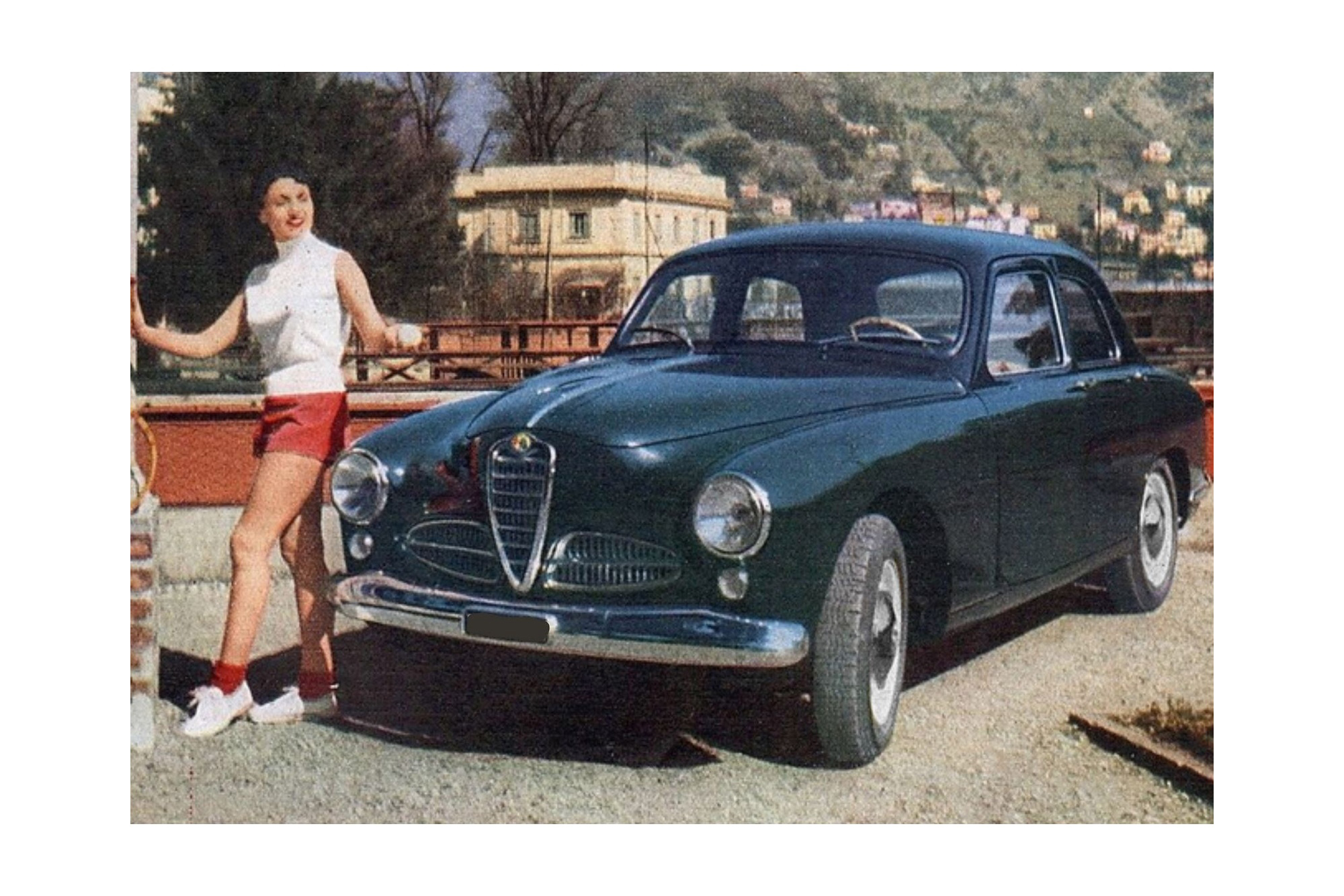ALFA ROMEO 1900 BY RGM DESIGN BLU MARINA / АЛЬФА РОМЕО 1900 РГМ ДЕСИГН МАРИНА 1:18 СИНИЙ