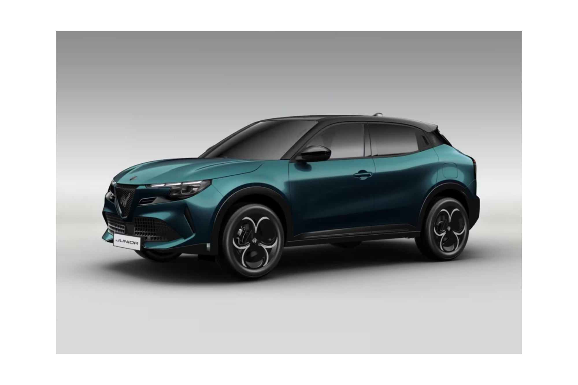 ALFA ROMEO JUNIOR Q4 BLU NAVIGLI WITH BLACK ROOF / АЛЬФА РОМЕО ДЖУНИОР К4 НАВИГЛИ РООФ 1:18 СИНИЙ