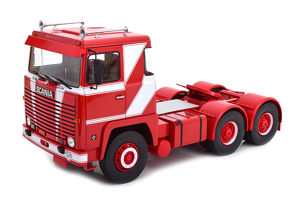 SCANIA LBT 141 1976 RED/WHITE LIMITED EDITION 500 PCS. / СКАНИЯ
