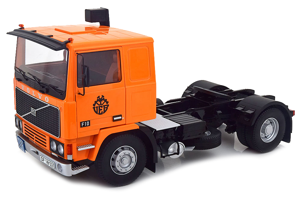VOLVO F10 VEB 1977 ORANGE/BLACK / ВОЛЬВО