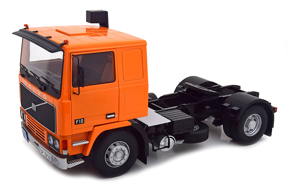 VOLVO F10 1977 ORANGE/BLACK LIMITED EDITION 500 PCS. WITH DECALS / ВОЛЬВО