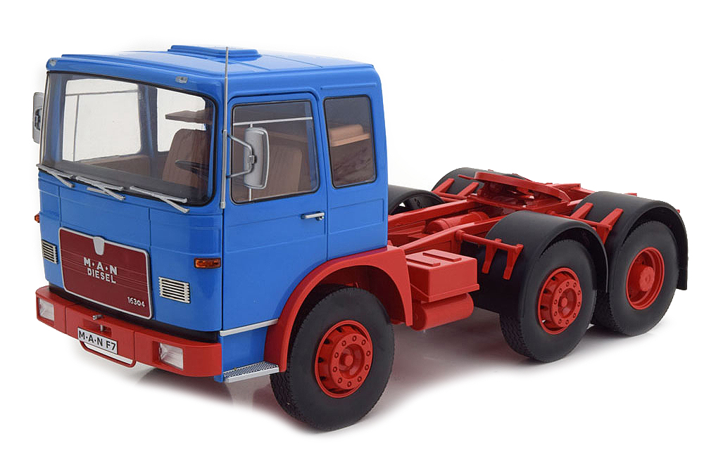 MAN F7 16304 1972 BLUE RED