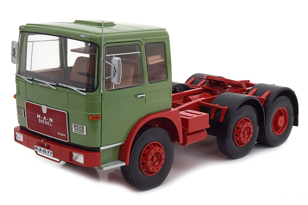 MAN F7 16304 1972 LIGHT GREEN RED