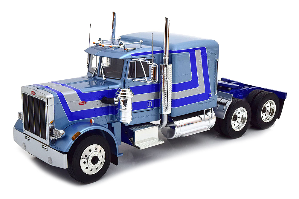 PETERBILT 359 1967 LIGHTBLUE-METALLIC/BLUE/SILVER LIMITED EDITION 500 PCS. / ПИТЕРБИЛТ