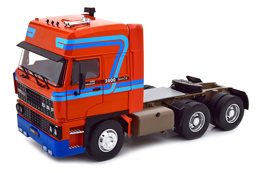 DAF 3600 SPACE CAB 1986 ORANGE/BLUE LIMITED EDITION 350 PCS / ДАФ
