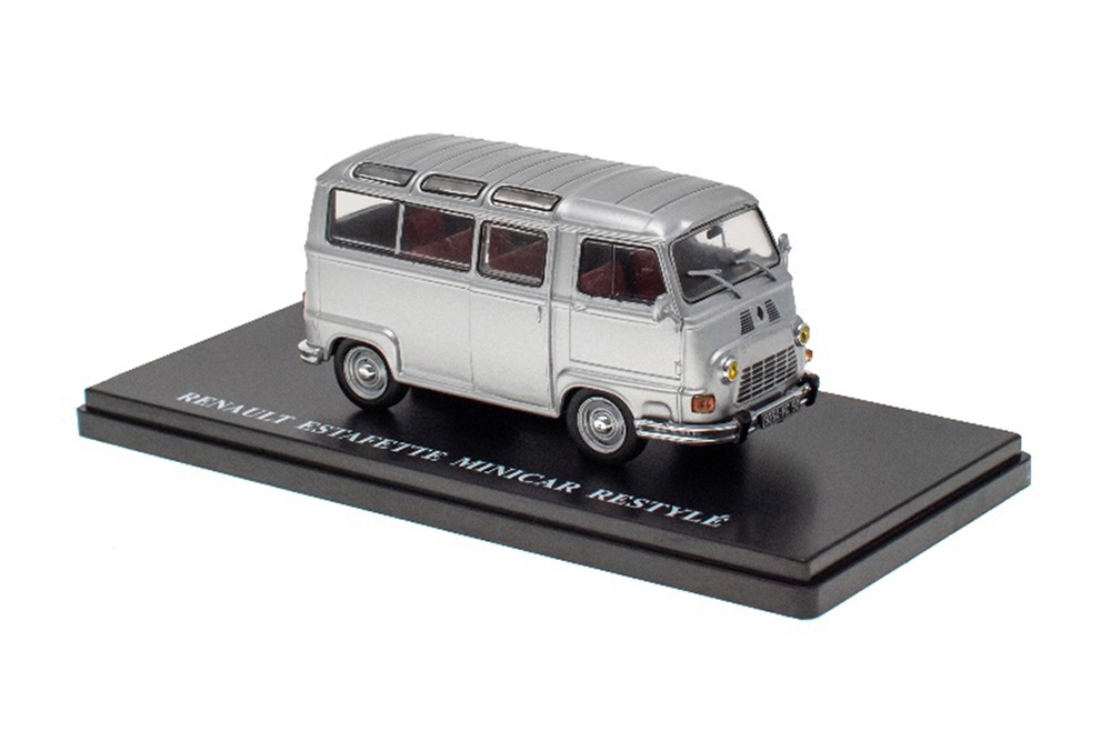 RENAULT ESTAFETTE 800 MINICAR RESTYLE 1976 SILVER