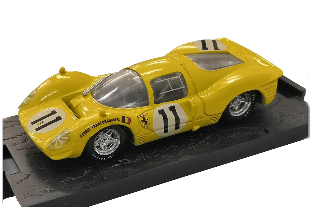 FERRARI 330 P4 TEAM ECURIE FRANCORCHAMPS 24h LE MANS 1967 #11 / FERRARI 330 P4 КОМАНДА ECURIE FRANCORCHAMPS 24H ЛЕ-МАН 1967 #11