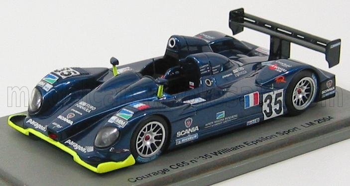 COURAGE C65 AER N35 WILLIAM EPSILON SPORT LE MANS (2004) JEANNETTE - PICKERING - DERIOT, BLUE MET