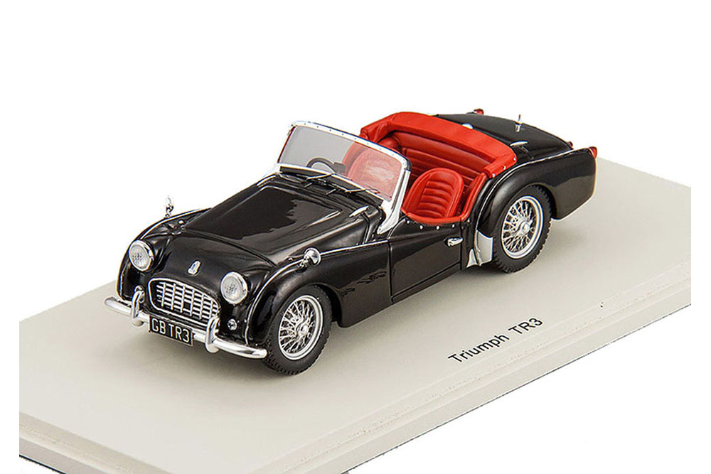 TRIUMPH TR3 SPIDER 1957 BLACK