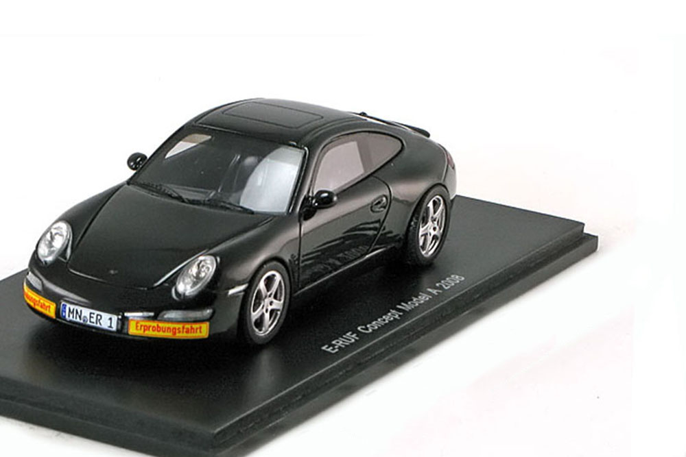 PORSCHE E-RUF CONCEPT MODEL A 2008 BLACK