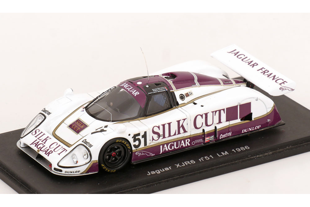 JAGUAR XJR6 NO 51 24H LE MANS 1986 SILK CUT