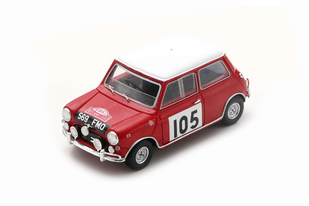 MORRIS COOPER S #105 MONTE CARLO RALLY 1964