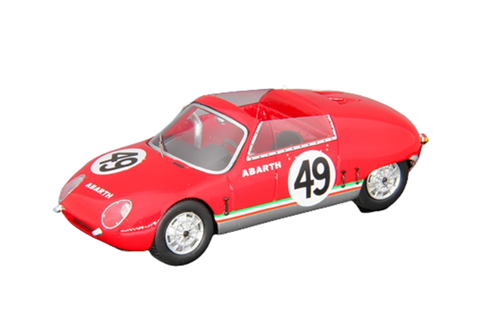 ABARTH 700 SPYDER #49 LM 1961 RED