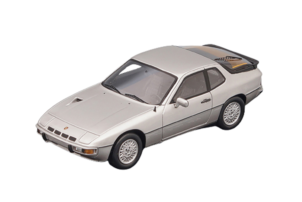 PORSCHE 924 TURBO 1979 SILVER METALLIC