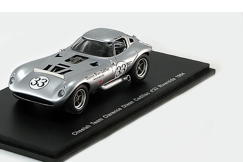 CHEETAH TEAM CLARENCE DIXON CADILLAC NO 33 RIVERSIDE 1964