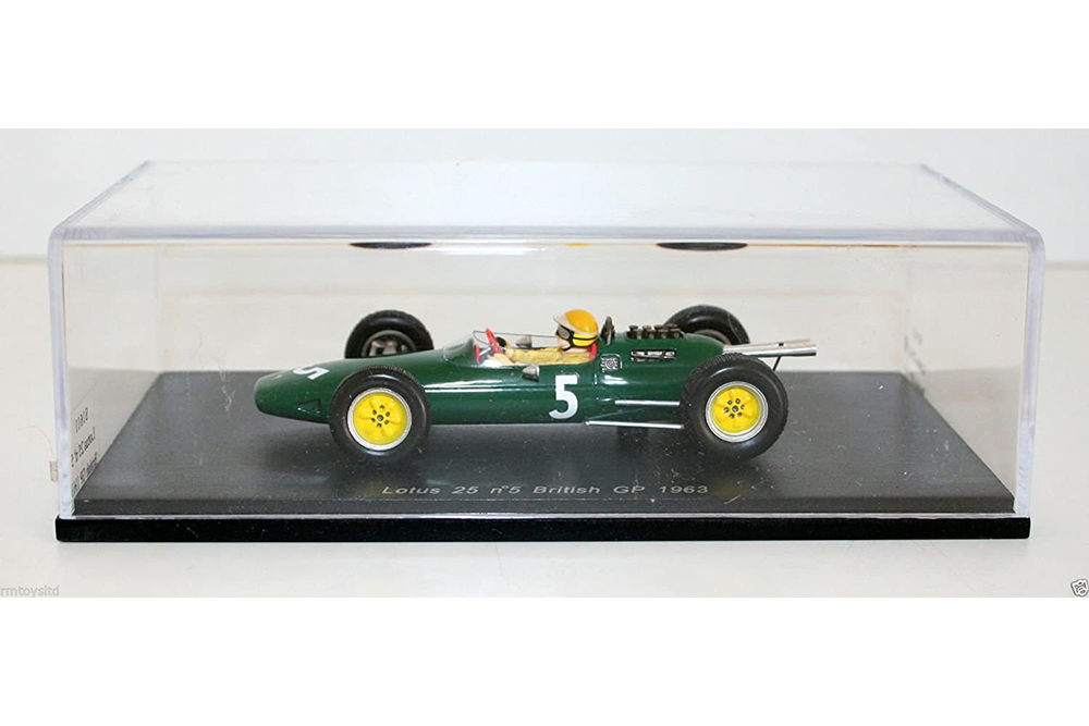 LOTUS 25 CLIMAX BRITISH GP 1963 T.TEYLOR #5