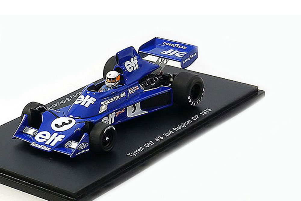 TYRRELL 007 2nd BELGIUM GP 1975 JODY SCHECKTER #3