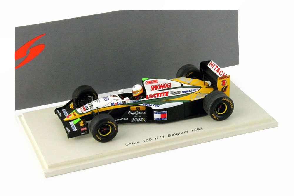 LOTUS 109 #11 BELGIUM GP 1994 PHILIPP ADAMS