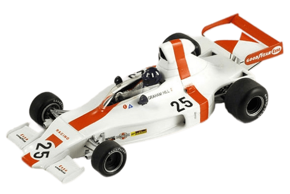 SHADOW DN1 GP SPAIN 1973 G.HILL #25 (WITH EMBASSY DECALS)
