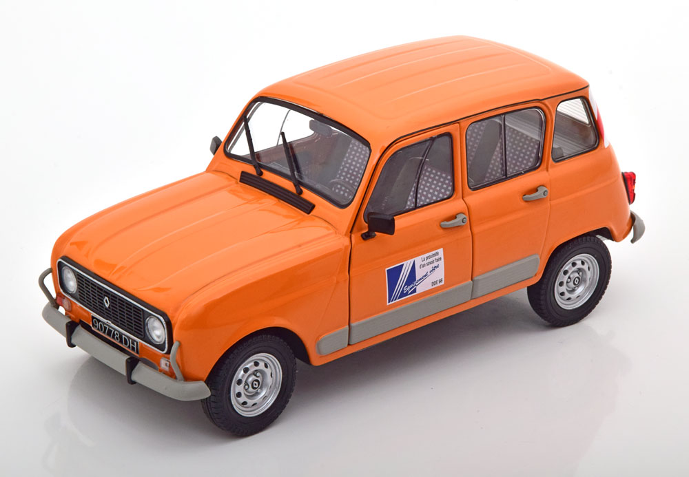 RENAULT 4L GTL DIRECTION DEPARTEMENTALE 1978 ORANGE