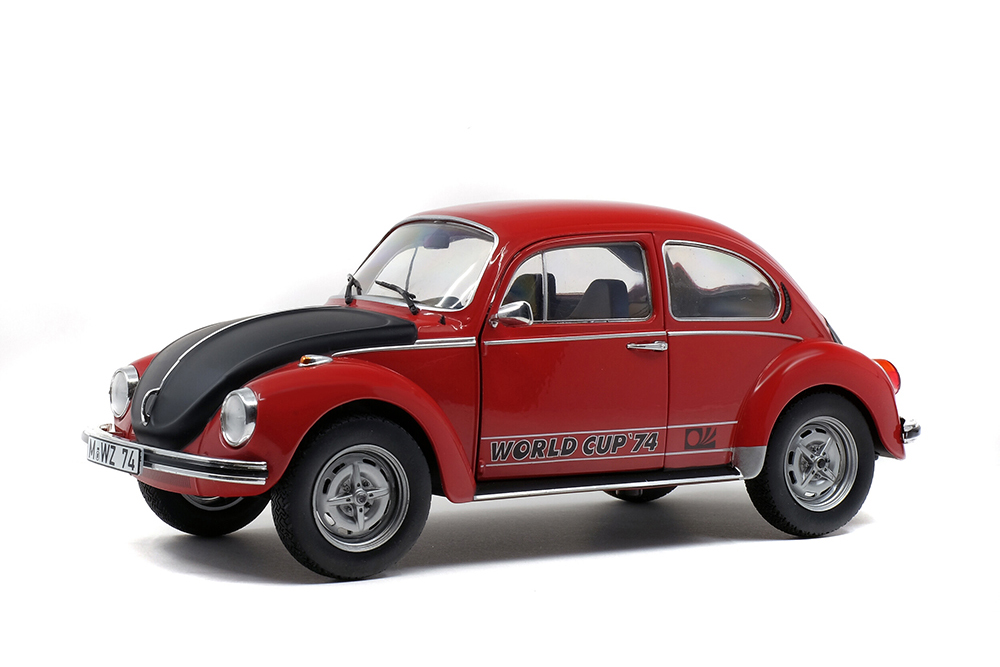 VW VOLKSWAGEN KAFER 1303 WORLD CUP EDITION 1974 RED/BLACK